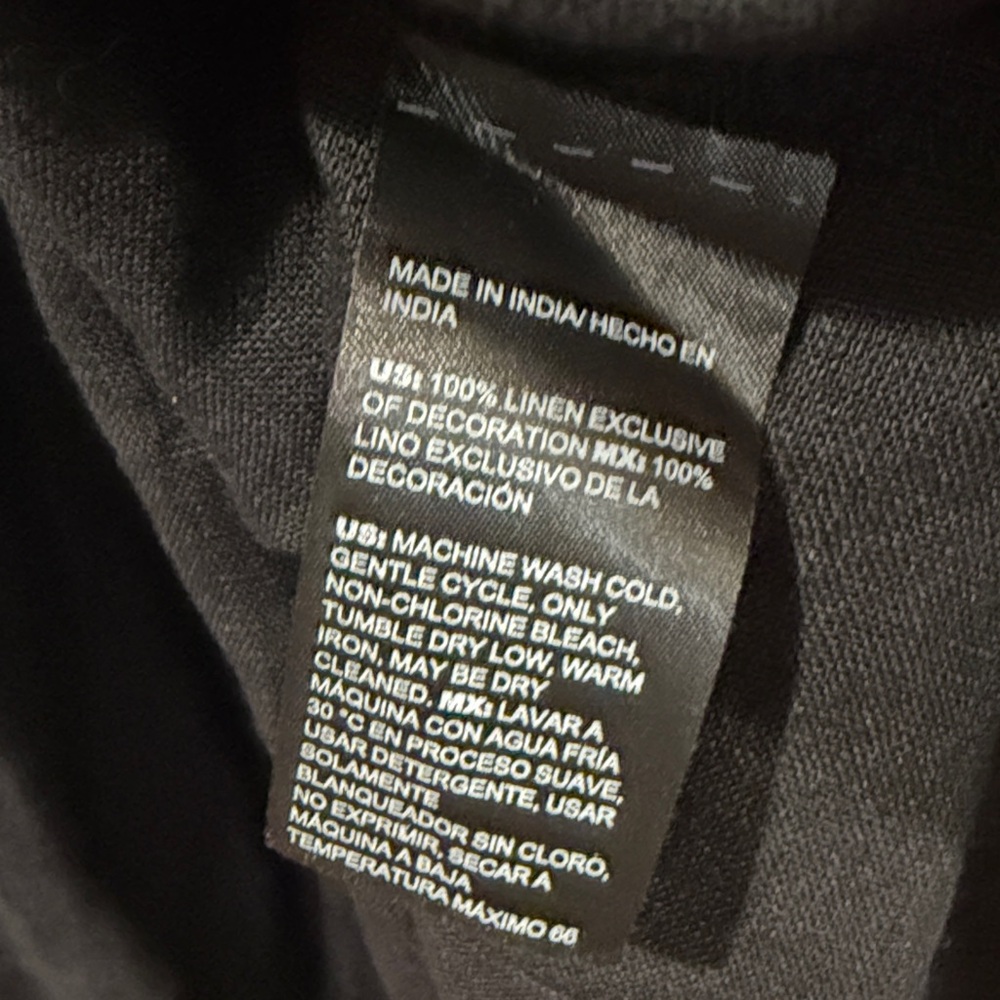Chico's Black Button-Down Dress Size Medium Great Condition - Picture 15 of 15